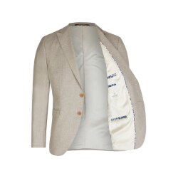 Wilvorst GREEN-WEDDING Herren Sakko Spitzfacon Drop8 Hellbraun meliert