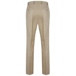 Wilvorst GREEN-WEDDING Herren Hose Drop8 Hellbraun meliert