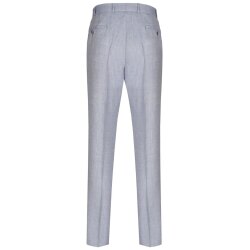 Wilvorst GREEN-WEDDING Herren Hose Drop8 Hellblau meliert