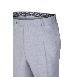 Wilvorst GREEN-WEDDING Herren Hose Drop8 Hellblau meliert
