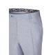 Wilvorst GREEN-WEDDING Herren Hose Drop8 Hellblau meliert