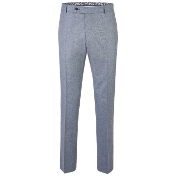 Wilvorst GREEN-WEDDING Herren Hose Drop8 Blau meliert