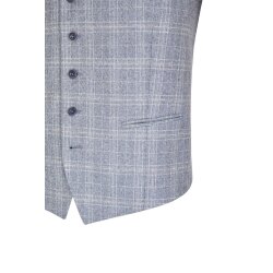 Wilvorst GREEN-WEDDING Herren Weste Revers Drop8 Blau...