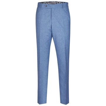 Wilvorst GREEN-WEDDING Herren Hose Drop8 Blau meliert