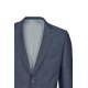 Wilvorst GREEN-WEDDING Herren Sakko Revers Drop8 Dunkelblau strukturiert