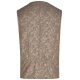 Wilvorst TZIACCO Herren Weste Royal V-Neck Webmuster Braun