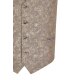 Wilvorst TZIACCO Herren Weste Royal V-Neck Webmuster Braun