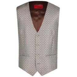 Wilvorst TZIACCO Herren Weste Royal V-Neck Hellbraun...