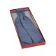 Wilvorst TZIACCO Herren Plastron Einstecktuch Blau meliert