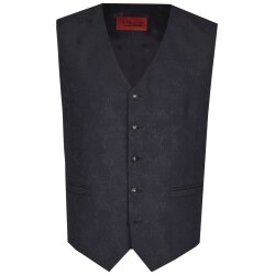 Wilvorst TZIACCO Herren Weste Royal V-Neck Webmuster...