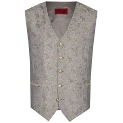 Wilvorst TZIACCO Herren Weste Royal V-Neck Webmuster...