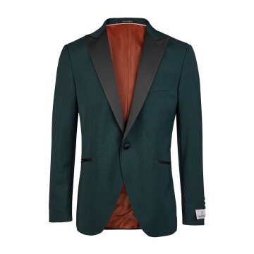 Wilvorst CLASSICs Herren Smokingsakko Spitzfacon Drop8 Grün