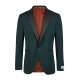 Wilvorst CLASSICs Herren Smokingsakko Spitzfacon Drop8 Grün