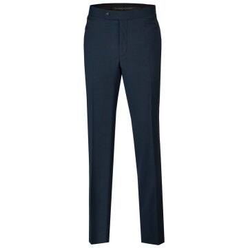 Wilvorst CLASSICs Herren Smokinghose Modern-Fit Blau