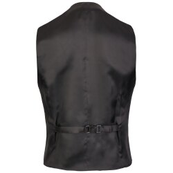 Wilvorst Herren Smokingweste V-Neck Drop8 Schwarz...