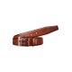 Wilvorst GÜRTEL Herren Anzug-Gürtel Glattleder Cognac 95cm