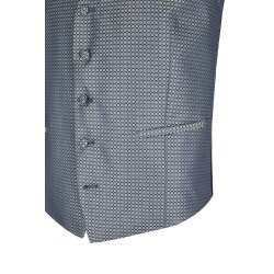 Wilvorst SINCE-1916 Herren Weste V-Neck Drop8 Grün gemustert 50