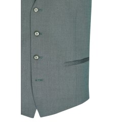Wilvorst SINCE-1916 Herren Weste V-Neck Drop8 Grün meliert