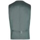 Wilvorst SINCE-1916 Herren Weste V-Neck Drop8 Grün meliert 52
