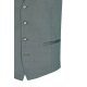 Wilvorst SINCE-1916 Herren Weste V-Neck Drop8 Grün meliert 52