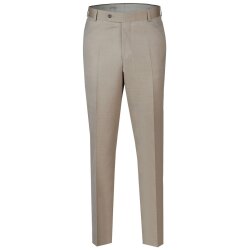 Wilvorst SINCE-1916 Herren Hose Modern-Fit Beige meliert