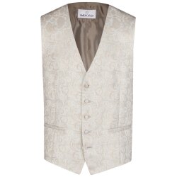 Wilvorst SINCE-1916 Herren Weste V-Neck Modern-Fit Beige...