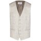 Wilvorst SINCE-1916 Herren Weste V-Neck Modern-Fit Beige Paisley