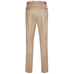 Wilvorst SINCE-1916 Herren Hose Drop8 Beige meliert