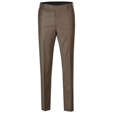 Wilvorst SINCE-1916 Herren Hose Modern-Fit Braun meliert