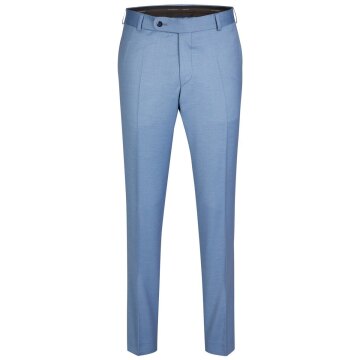 Wilvorst SINCE-1916 Herren Hose Drop8 Hellblau meliert