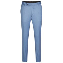 Wilvorst SINCE-1916 Herren Hose Drop8 Hellblau meliert