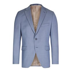 Wilvorst SINCE-1916 Herren Sakko Revers Drop8 Blau meliert