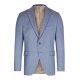 Wilvorst SINCE-1916 Herren Sakko Revers Drop8 Blau meliert