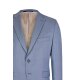 Wilvorst SINCE-1916 Herren Sakko Revers Drop8 Blau meliert
