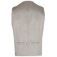 Wilvorst SINCE-1916 Herren Weste V-Neck Drop8 Beige gepunktet 102