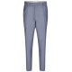 Wilvorst SINCE-1916 Herren Hose Drop8 Blau strukturiert