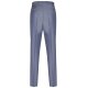 Wilvorst SINCE-1916 Herren Hose Drop8 Blau strukturiert