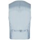 Wilvorst SINCE-1916 Herren Weste V-Neck Drop8 Hellblau Floral 98