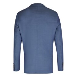 Wilvorst SINCE-1916 Herren Sakko Revers Drop8 Blau strukturiert 50