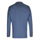 Wilvorst SINCE-1916 Herren Sakko Revers Drop8 Blau strukturiert 98