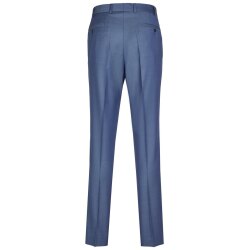 Wilvorst SINCE-1916 Herren Hose Drop8 Blau strukturiert 98