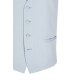 Wilvorst SINCE-1916 Herren Weste V-Neck Drop8 Hellblau gemustert