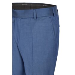 Wilvorst SINCE-1916 Herren Hose Drop8 Blau strukturiert