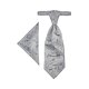 Wilvorst SINCE-1916 Herren Plastron Einstecktuch Hellblau Paisley