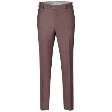 Wilvorst SINCE-1916 Herren Hose Drop8 Rot strukturiert
