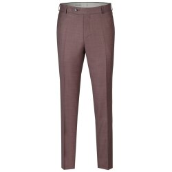 Wilvorst SINCE-1916 Herren Hose Drop8 Rot strukturiert