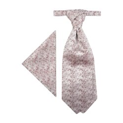 Wilvorst SINCE-1916 Herren Plastron Einstecktuch Rot...