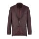 Wilvorst SINCE-1916 Herren Sakko Revers Drop8 Bordeaux strukturiert