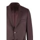 Wilvorst SINCE-1916 Herren Sakko Revers Drop8 Bordeaux strukturiert