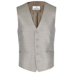 Wilvorst SINCE-1916 Herren Weste V-Neck Drop8 Braun...
